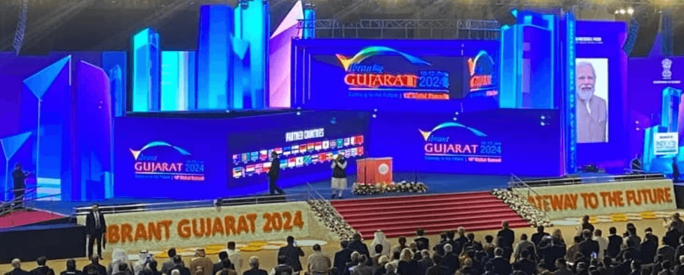 Vibrant Gujarat Stage View